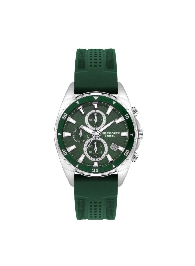 Lee Cooper Men's Silicone Multi Function Watch LC07527.377 - 44 mm - Image 1